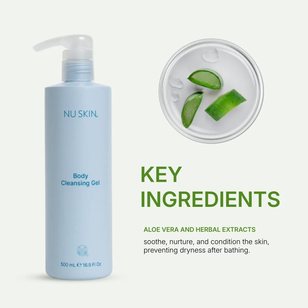 Nu Skin® Body Cleansing Gel (500ml) 3 Nu Skin® Body Cleansing Gel (500ml) - Image 3