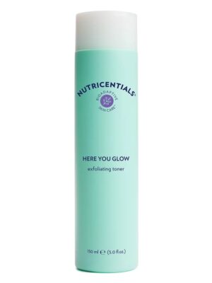 Nutricentials® Here You Glow Exfoliating Toner | AHA BHA PHA Glow Toner for Clear, Smooth, Radiant Skin