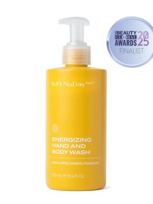 MYNuDay360® Energizing Hand & Body Wash – Hydrating Cleanser with Green Apple Ginseng