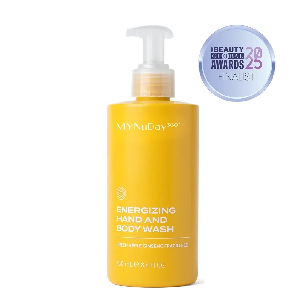MYNuDay360® Energizing Hand & Body Wash – Hydrating Cleanser with Green Apple Ginseng 1 MYNuDay360® Energizing Hand & Body Wash – Hydrating Cleanser with Green Apple Ginseng