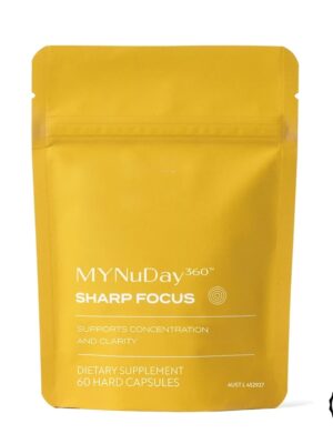 MYNuDay360® Sharp Focus – Brain Boost & Concentration Support Supplement