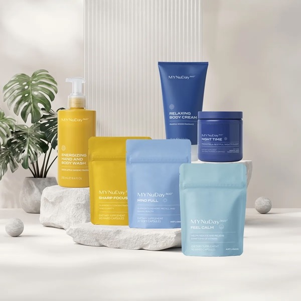 MYNuDay360™ Kit – Complete Day & Night Wellness System for Focus, Calm & Sleep 2 MYNuDay360™ Kit – Complete Day & Night Wellness System for Focus, Calm & Sleep - Image 2