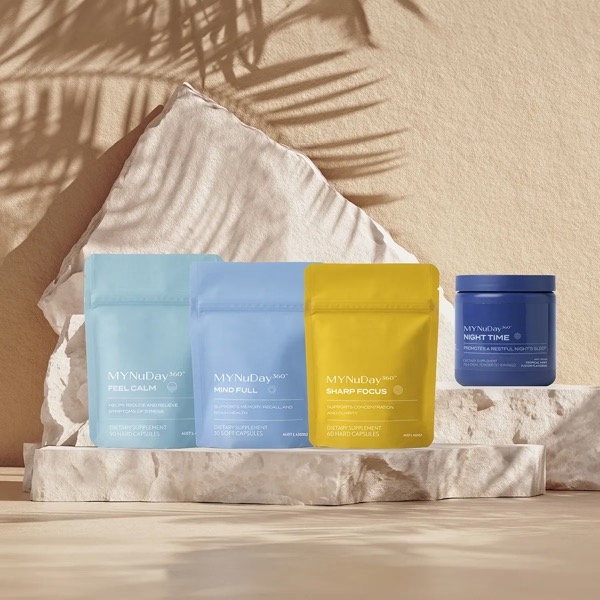 MYNuDay360™ Supplement Kit – Complete Daily System for Focus, Calm & Sleep 2 MYNuDay360™ Supplement Kit – Complete Daily System for Focus, Calm & Sleep - Image 2